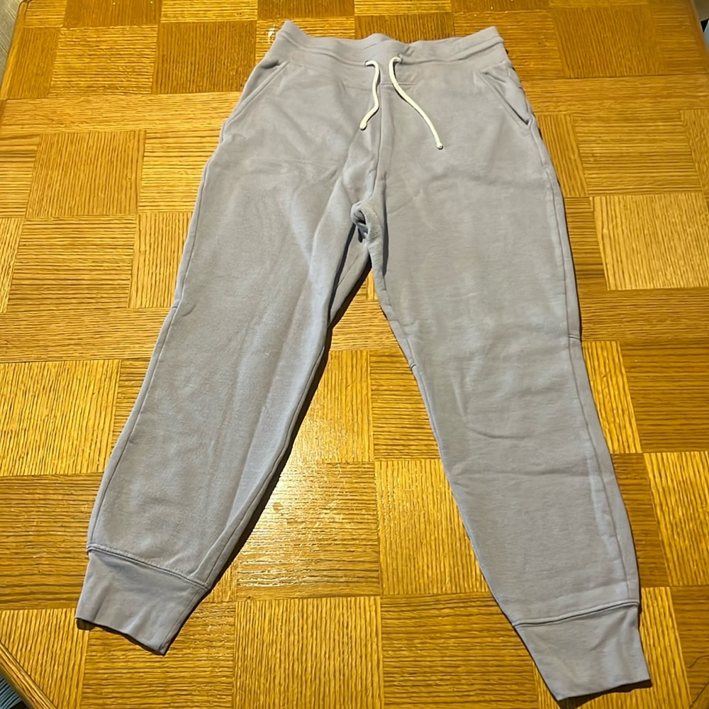 Zella All Day Women's Lavender Knit Fleece Lined Jogger Sweatpants Size M